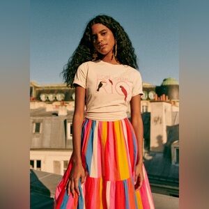 Sezane FarmRio | Bonjour Rio Tshirt